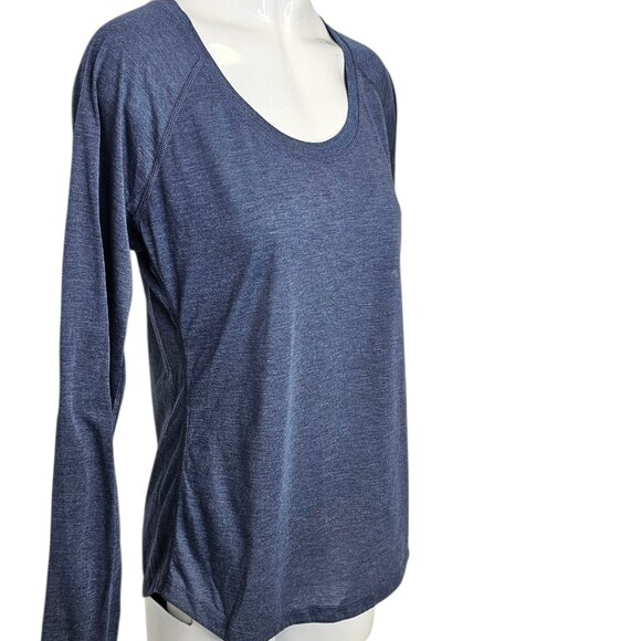 Patagonia Womens Capilene Cool Trail Long Sleeve Shirt, Blue, Outdoor, Size S - Picture 2 of 7